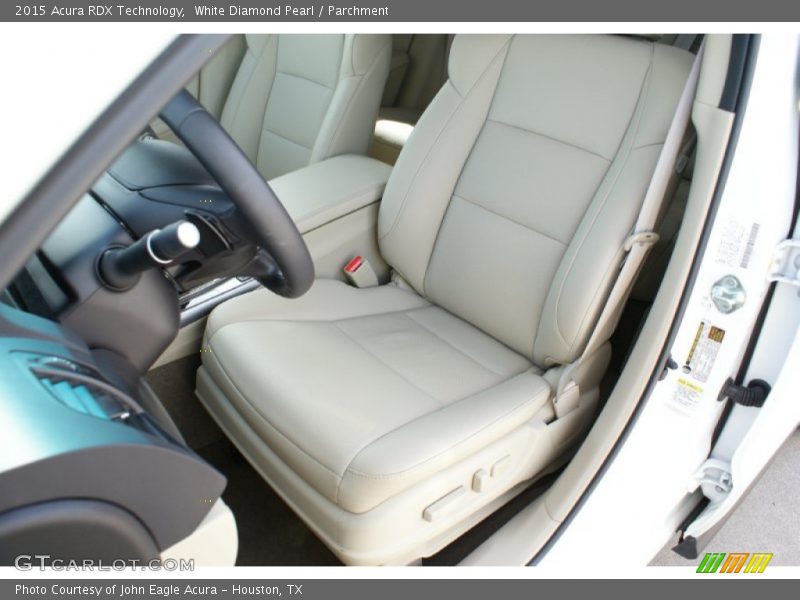 White Diamond Pearl / Parchment 2015 Acura RDX Technology