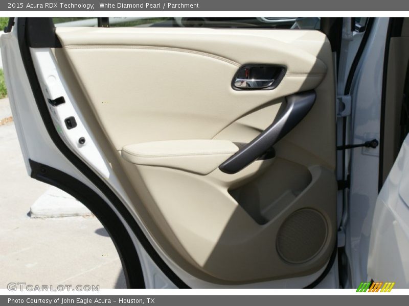 White Diamond Pearl / Parchment 2015 Acura RDX Technology