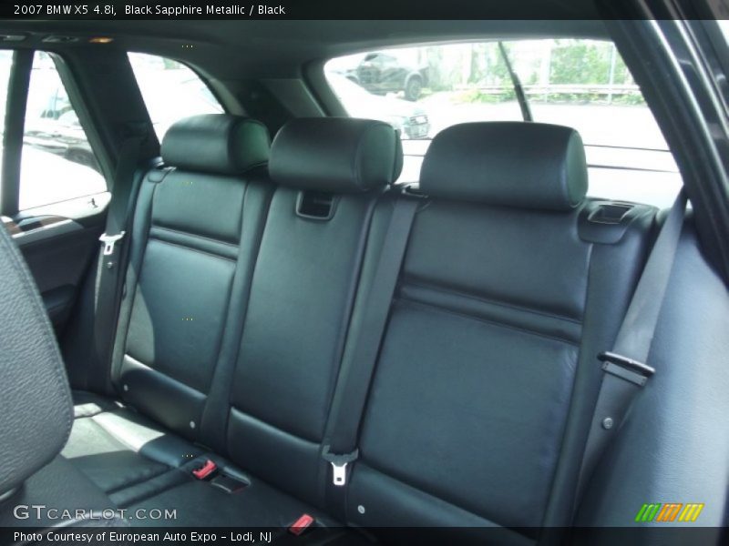 Black Sapphire Metallic / Black 2007 BMW X5 4.8i