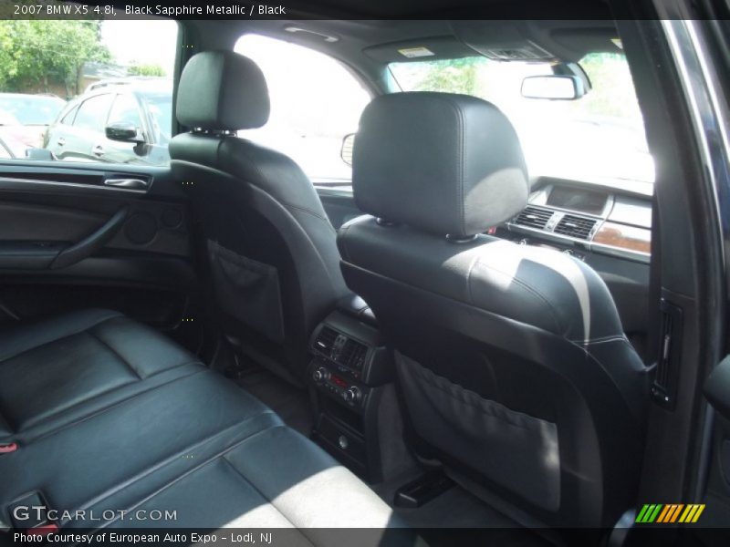 Black Sapphire Metallic / Black 2007 BMW X5 4.8i