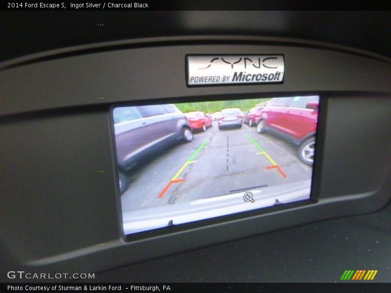 Ingot Silver / Charcoal Black 2014 Ford Escape S