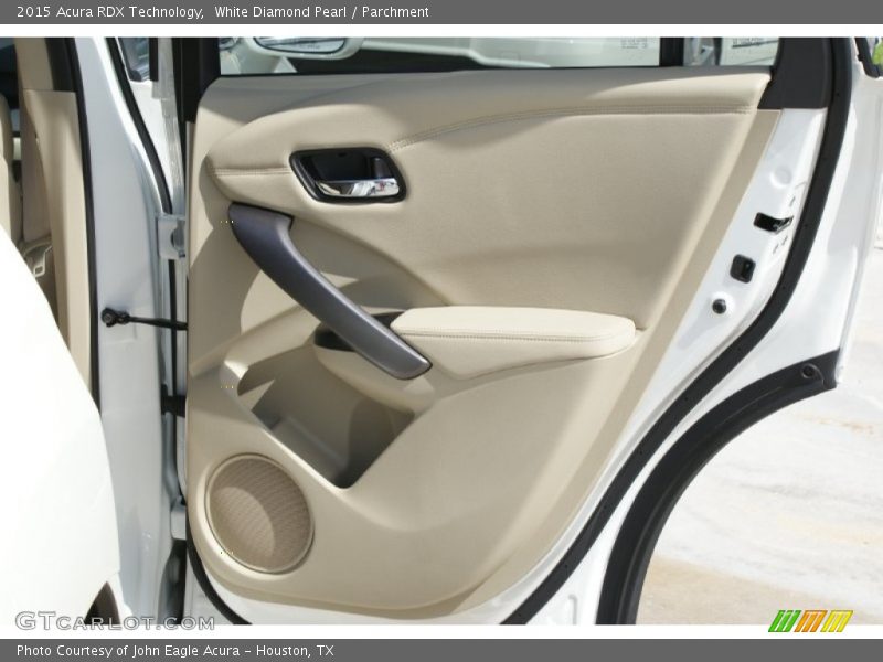 White Diamond Pearl / Parchment 2015 Acura RDX Technology