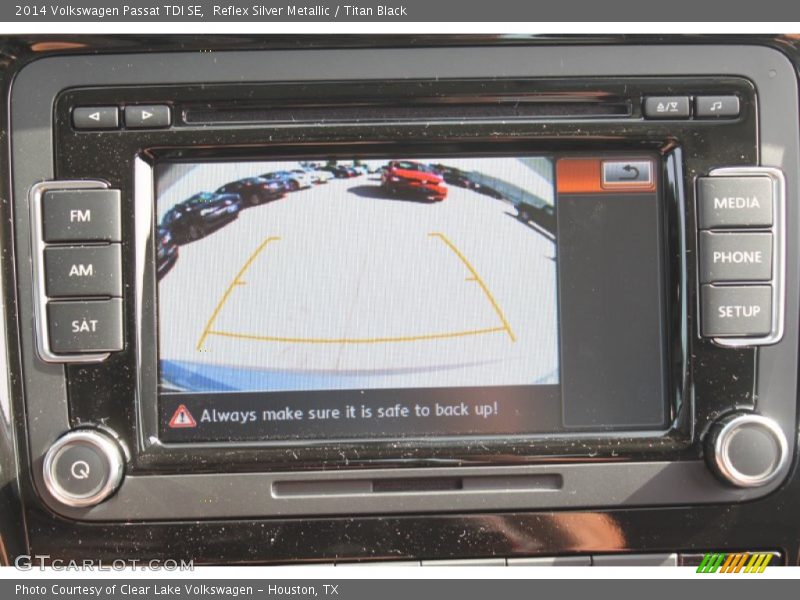 Reflex Silver Metallic / Titan Black 2014 Volkswagen Passat TDI SE