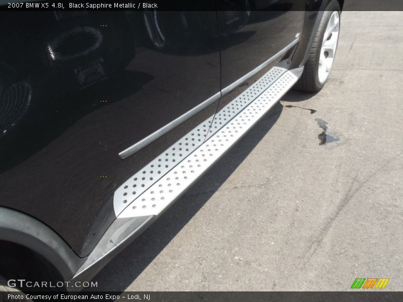 Black Sapphire Metallic / Black 2007 BMW X5 4.8i