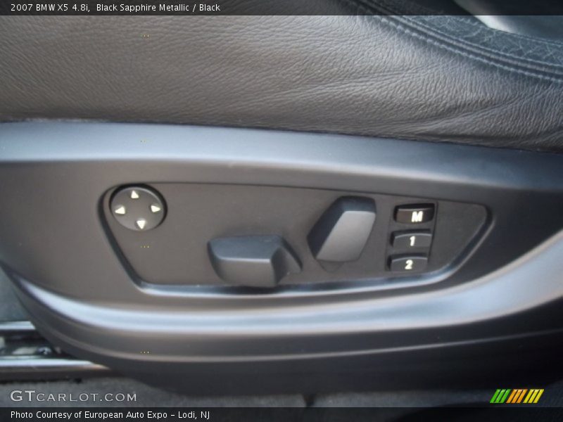 Black Sapphire Metallic / Black 2007 BMW X5 4.8i