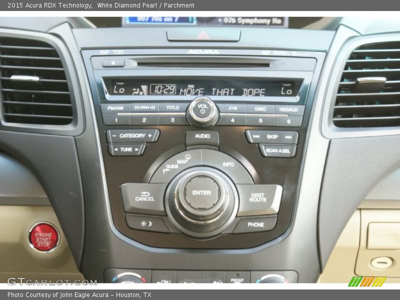 White Diamond Pearl / Parchment 2015 Acura RDX Technology