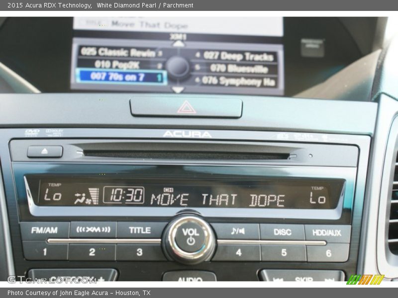White Diamond Pearl / Parchment 2015 Acura RDX Technology