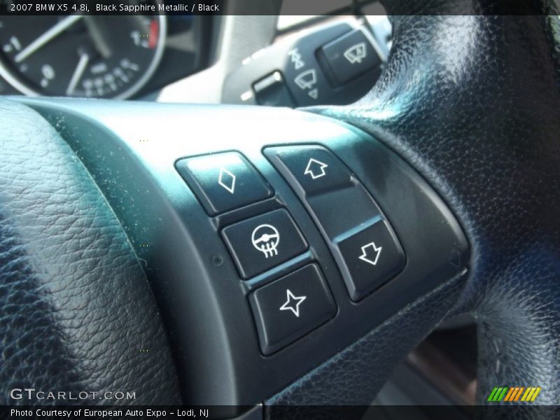 Black Sapphire Metallic / Black 2007 BMW X5 4.8i