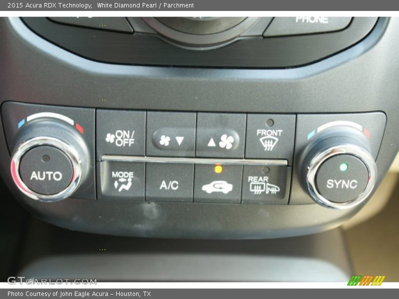 White Diamond Pearl / Parchment 2015 Acura RDX Technology