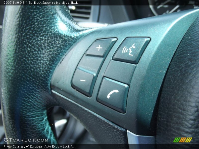 Black Sapphire Metallic / Black 2007 BMW X5 4.8i