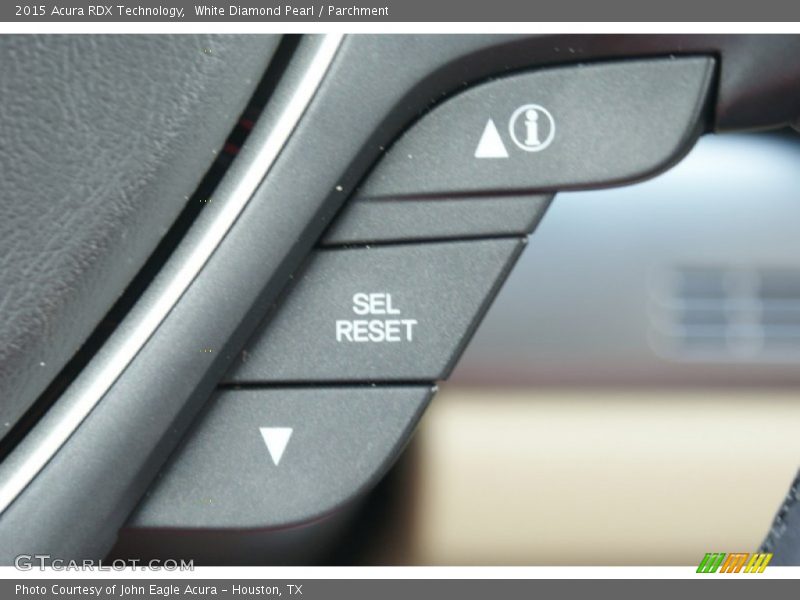White Diamond Pearl / Parchment 2015 Acura RDX Technology
