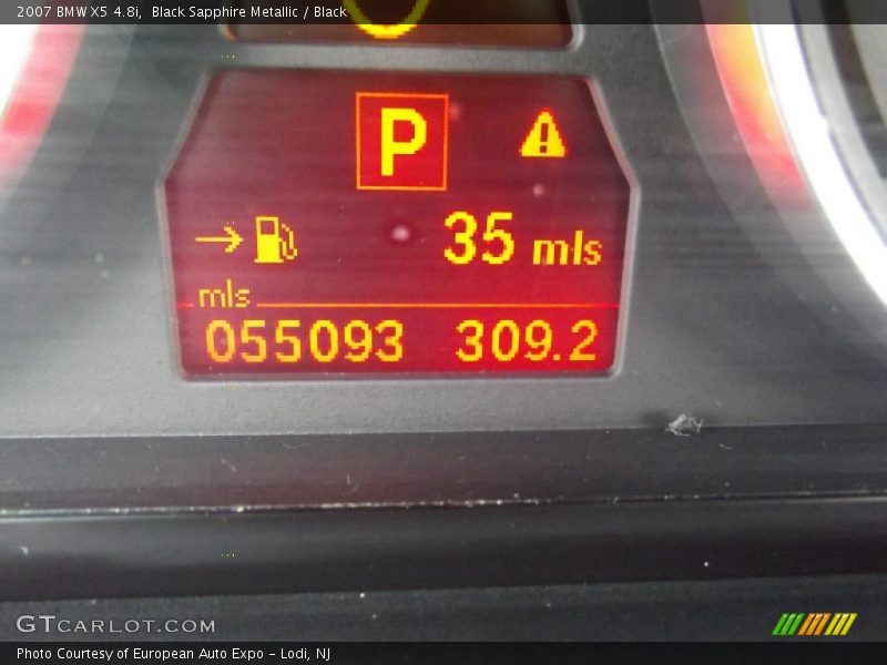 Black Sapphire Metallic / Black 2007 BMW X5 4.8i
