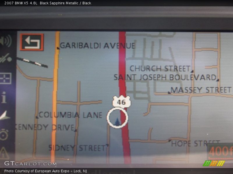 Black Sapphire Metallic / Black 2007 BMW X5 4.8i