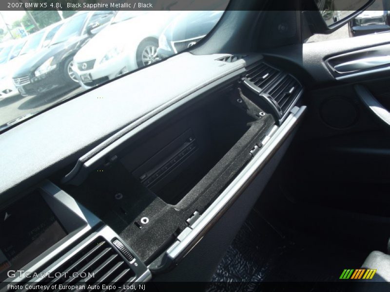 Black Sapphire Metallic / Black 2007 BMW X5 4.8i