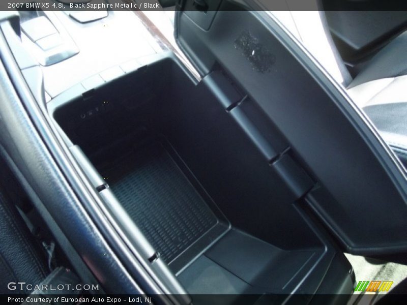 Black Sapphire Metallic / Black 2007 BMW X5 4.8i