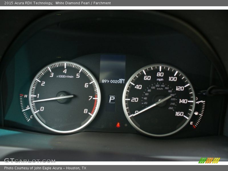 White Diamond Pearl / Parchment 2015 Acura RDX Technology