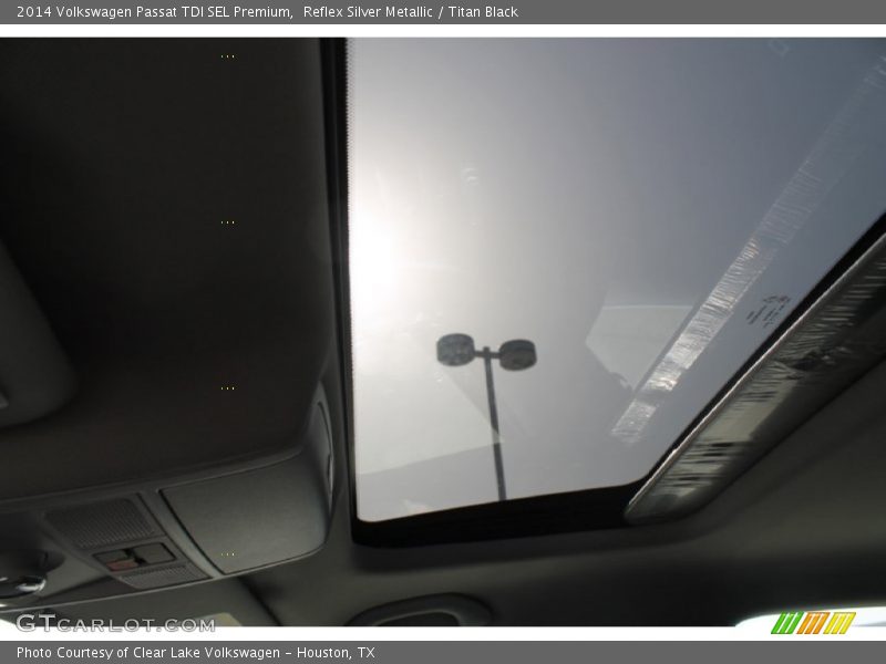 Reflex Silver Metallic / Titan Black 2014 Volkswagen Passat TDI SEL Premium