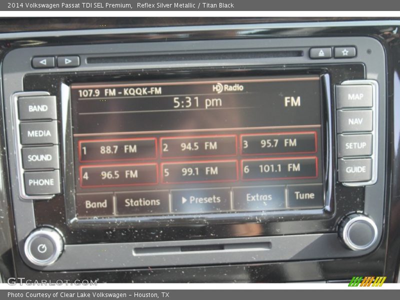 Reflex Silver Metallic / Titan Black 2014 Volkswagen Passat TDI SEL Premium