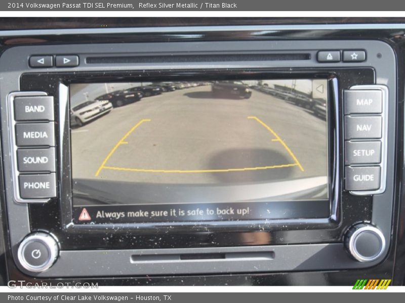 Reflex Silver Metallic / Titan Black 2014 Volkswagen Passat TDI SEL Premium