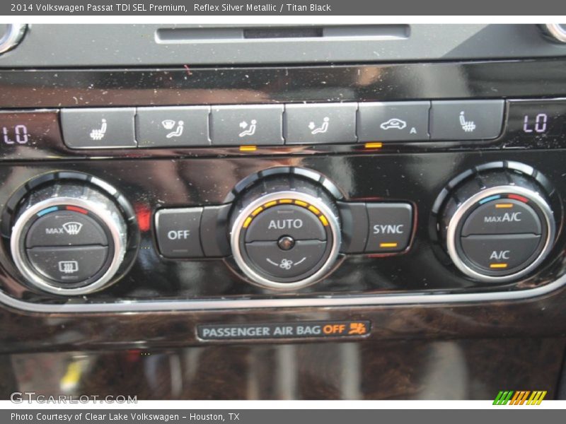 Reflex Silver Metallic / Titan Black 2014 Volkswagen Passat TDI SEL Premium