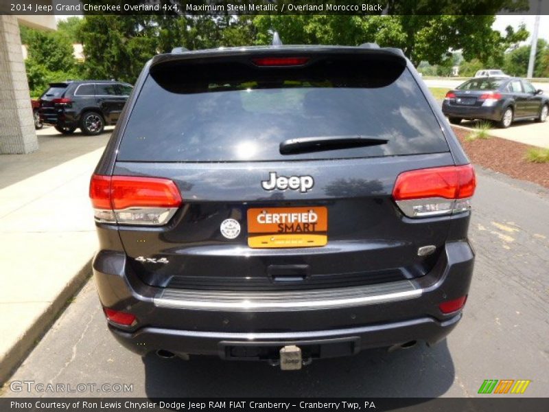 Maximum Steel Metallic / Overland Morocco Black 2014 Jeep Grand Cherokee Overland 4x4