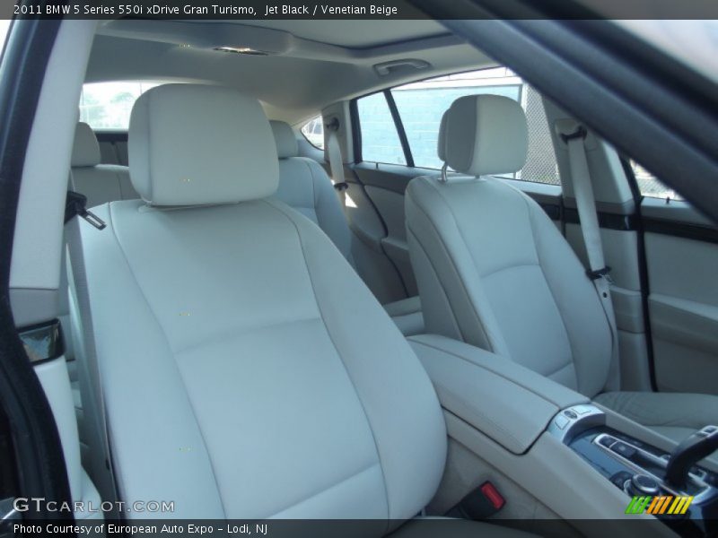 Jet Black / Venetian Beige 2011 BMW 5 Series 550i xDrive Gran Turismo