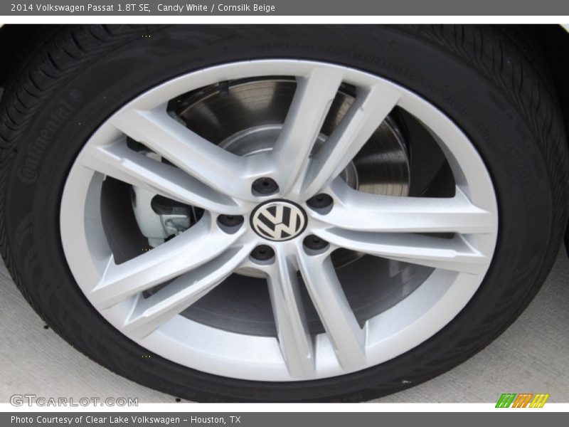 Candy White / Cornsilk Beige 2014 Volkswagen Passat 1.8T SE