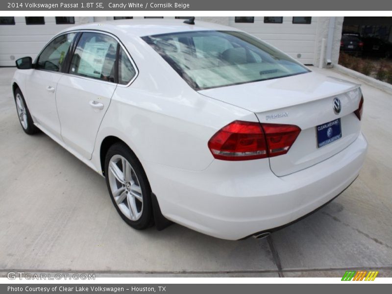 Candy White / Cornsilk Beige 2014 Volkswagen Passat 1.8T SE