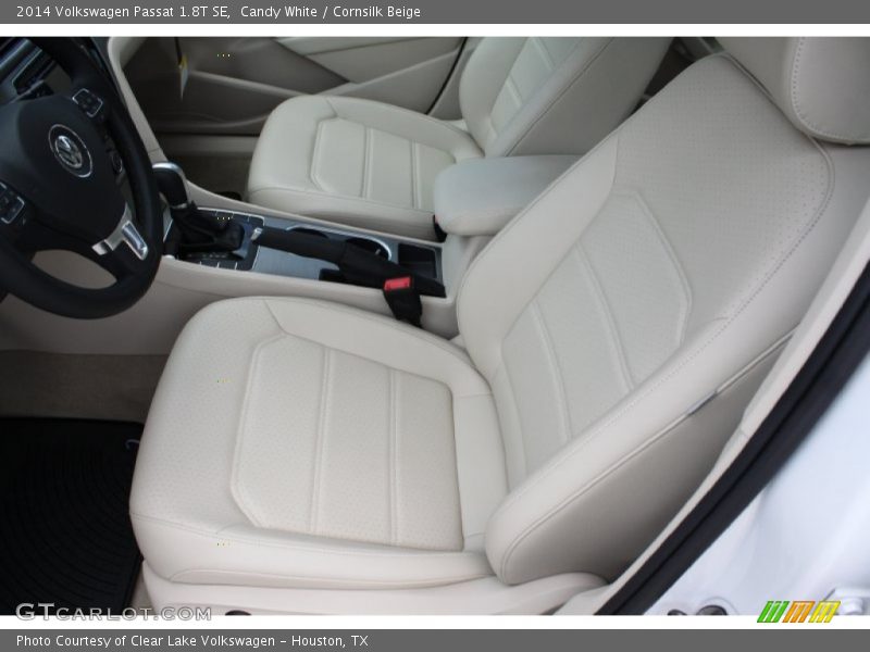 Candy White / Cornsilk Beige 2014 Volkswagen Passat 1.8T SE