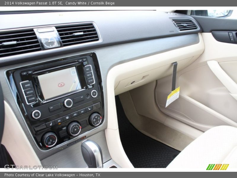 Candy White / Cornsilk Beige 2014 Volkswagen Passat 1.8T SE