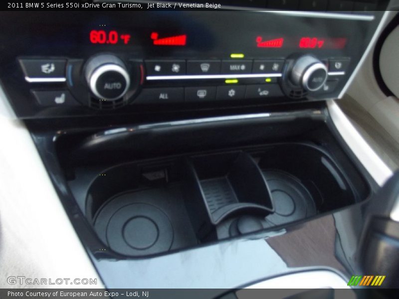 Jet Black / Venetian Beige 2011 BMW 5 Series 550i xDrive Gran Turismo