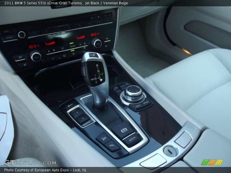 Jet Black / Venetian Beige 2011 BMW 5 Series 550i xDrive Gran Turismo