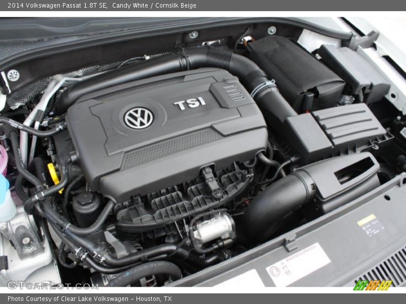 Candy White / Cornsilk Beige 2014 Volkswagen Passat 1.8T SE