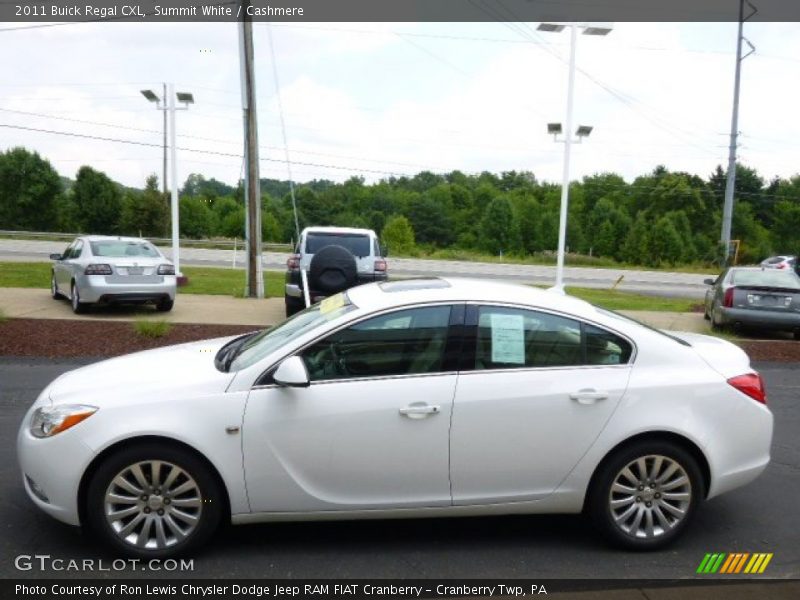 Summit White / Cashmere 2011 Buick Regal CXL