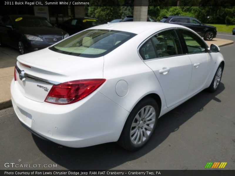 Summit White / Cashmere 2011 Buick Regal CXL