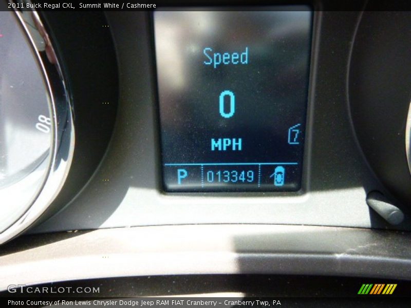 Summit White / Cashmere 2011 Buick Regal CXL