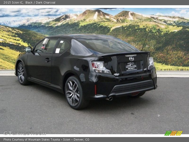 Black / Dark Charcoal 2015 Scion tC