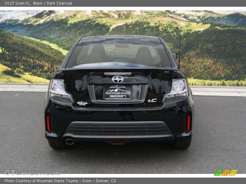 Black / Dark Charcoal 2015 Scion tC