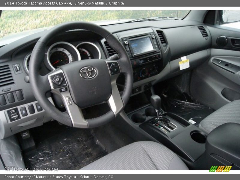 Silver Sky Metallic / Graphite 2014 Toyota Tacoma Access Cab 4x4