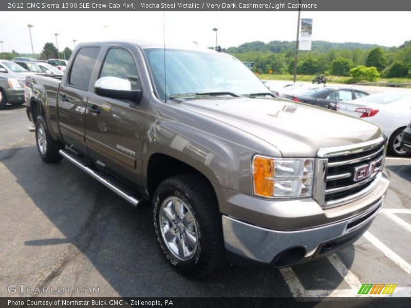 Front 3/4 View of 2012 Sierra 1500 SLE Crew Cab 4x4