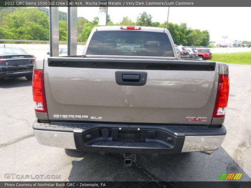 Mocha Steel Metallic / Very Dark Cashmere/Light Cashmere 2012 GMC Sierra 1500 SLE Crew Cab 4x4