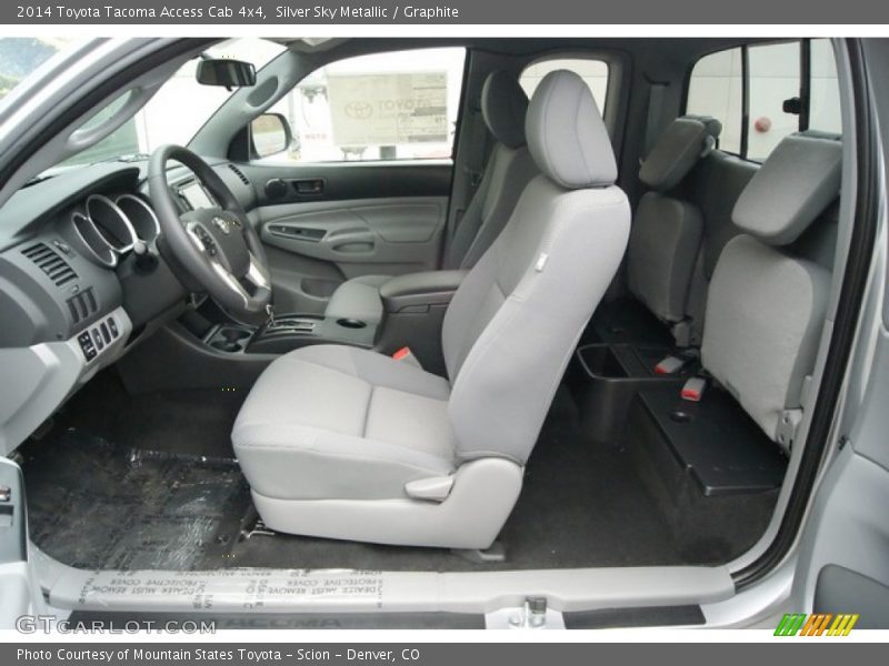 Silver Sky Metallic / Graphite 2014 Toyota Tacoma Access Cab 4x4