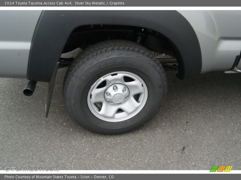 Silver Sky Metallic / Graphite 2014 Toyota Tacoma Access Cab 4x4