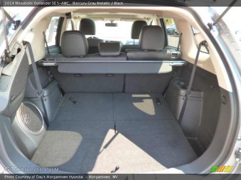 Mercury Gray Metallic / Black 2014 Mitsubishi Outlander SE S-AWC