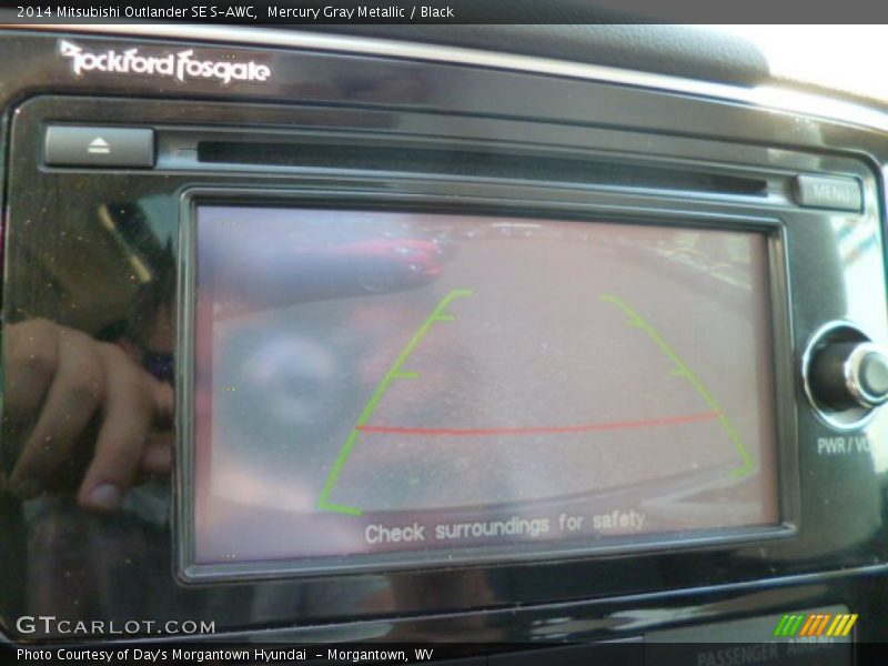 Mercury Gray Metallic / Black 2014 Mitsubishi Outlander SE S-AWC