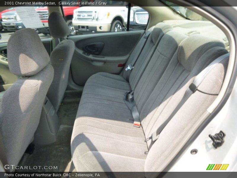 Galaxy Silver Metallic / Gray 2001 Chevrolet Malibu Sedan