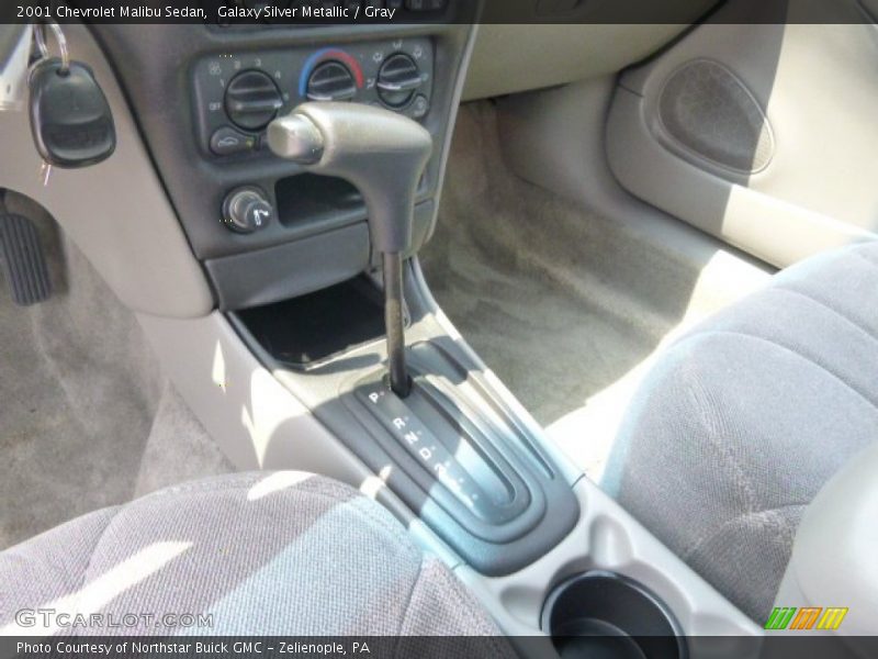 Galaxy Silver Metallic / Gray 2001 Chevrolet Malibu Sedan