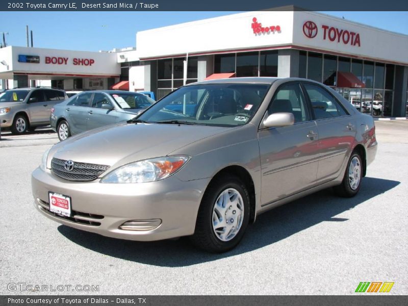 Desert Sand Mica / Taupe 2002 Toyota Camry LE