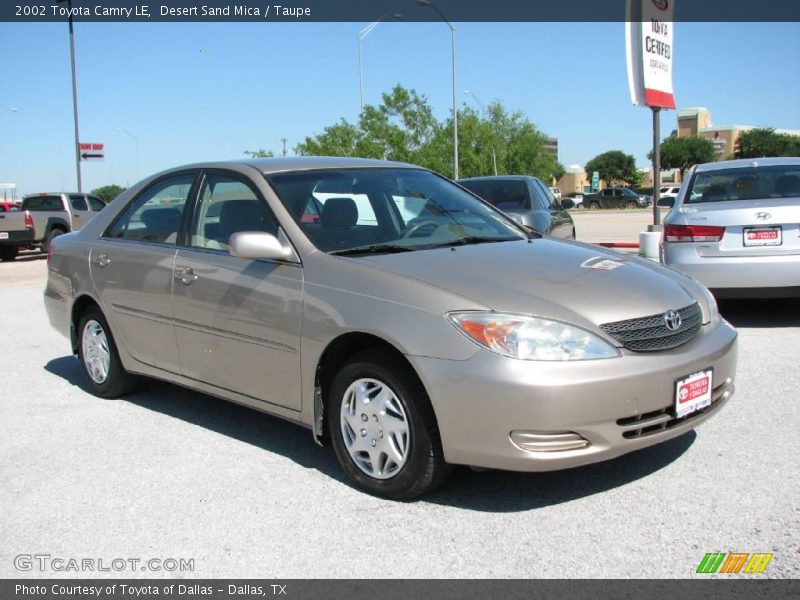 Desert Sand Mica / Taupe 2002 Toyota Camry LE