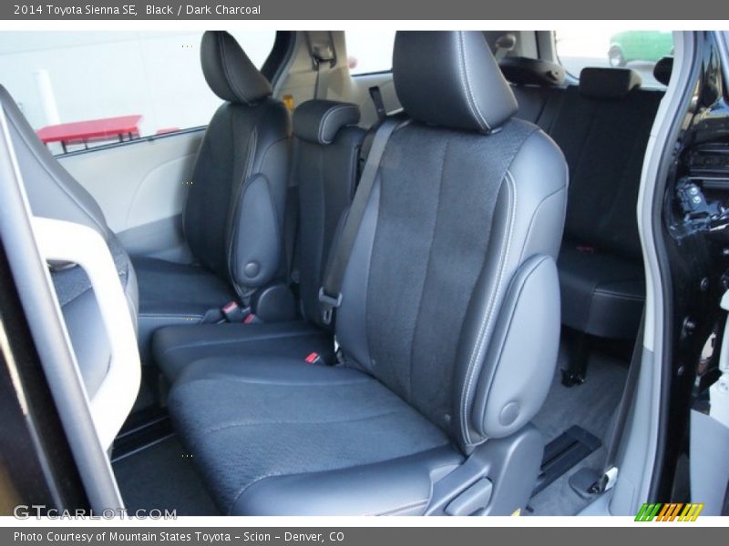 Black / Dark Charcoal 2014 Toyota Sienna SE